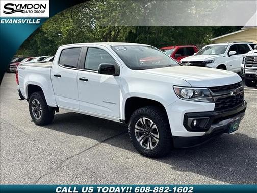 Summit White 2022 Chevrolet Colorado Z71