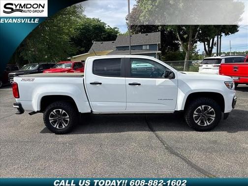 Summit White 2022 Chevrolet Colorado Z71