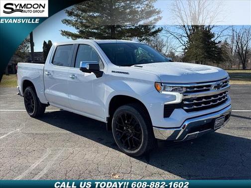 Summit White 2026 Chevrolet Silverado 1500 LTZ