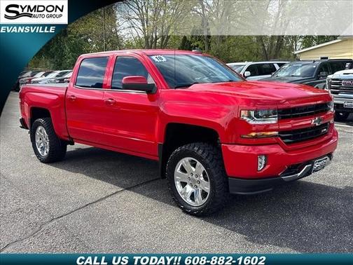 Red Hot 2018 Chevrolet Silverado 1500 2LT