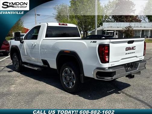 Summit White 2025 GMC Sierra 2500 SLE