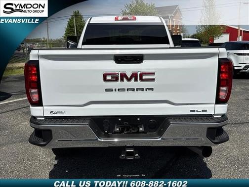 Summit White 2025 GMC Sierra 2500 SLE