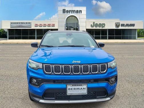 Hydro Blue Pearlcoat 2024 Jeep Compass Limited