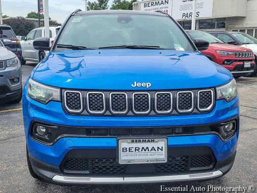 Hydro Blue Pearlcoat 2024 Jeep Compass Limited