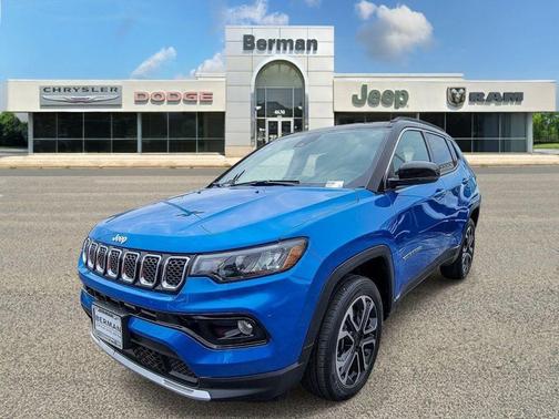 Hydro Blue Pearlcoat 2024 Jeep Compass Limited