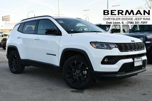 Bright White Clearcoat 2026 Jeep Compass Latitude