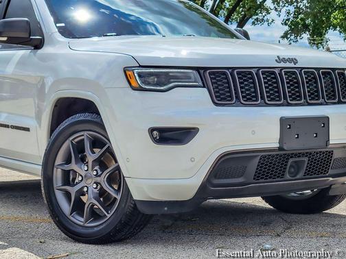 Bright White Clearcoat 2021 Jeep Grand Cherokee Limited