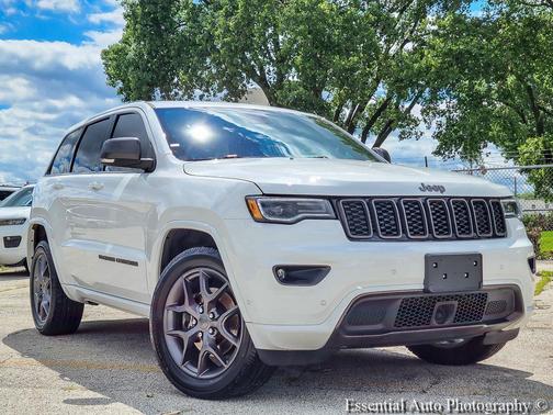 Bright White Clearcoat 2021 Jeep Grand Cherokee Limited