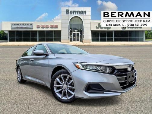 Lunar Silver Metallic 2021 Honda Accord LX 1.5T