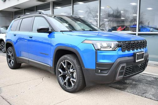 hydro blue pearlcoat 2026 Jeep Cherokee Overland