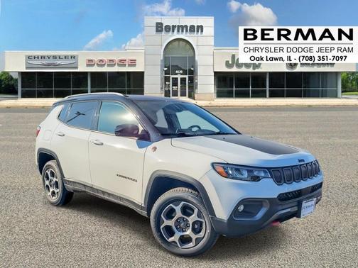 Bright White Clearcoat 2022 Jeep Compass Trailhawk
