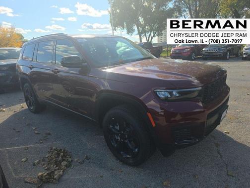 Velvet Red Pearlcoat 2025 Jeep Grand Cherokee L Altitude