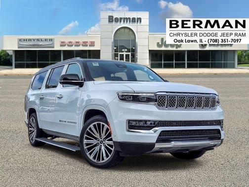 Bright White Clearcoat 2024 Jeep Grand Wagoneer L Series III 4x4
