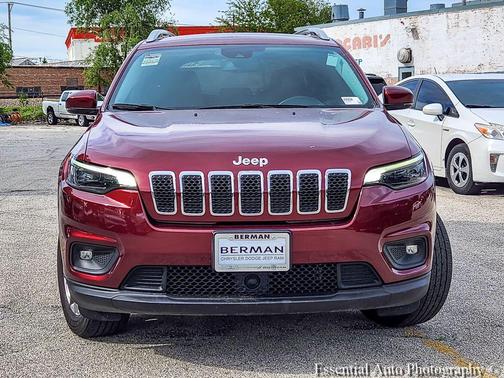 Velvet Red Pearlcoat 2021 Jeep Cherokee Latitude Plus