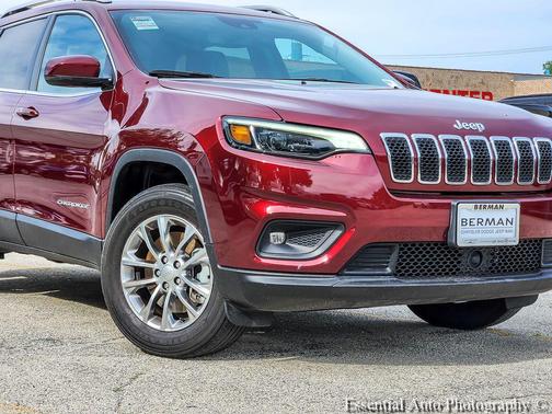 Velvet Red Pearlcoat 2021 Jeep Cherokee Latitude Plus