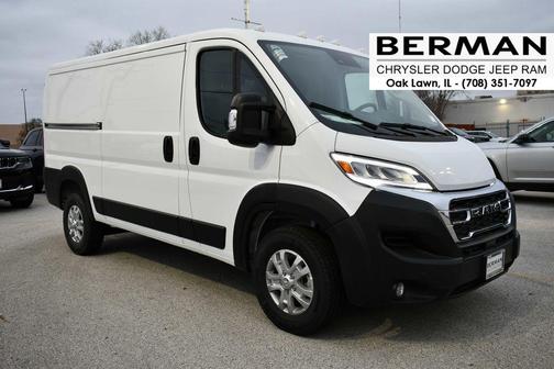 Bright White Clearcoat 2026 RAM ProMaster 1500 Low Roof