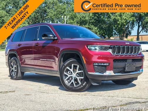 Velvet Red Pearlcoat 2024 Jeep Grand Cherokee L Limited