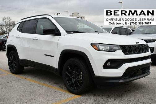 Bright White Clearcoat 2026 Jeep Compass Latitude