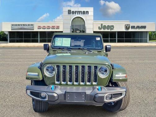 Sarge Green Clearcoat 2023 Jeep Wrangler 4xe Sahara