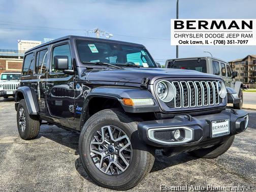 Granite Crystal Metallic Clearcoat 2025 Jeep Wrangler 4xe Sahara