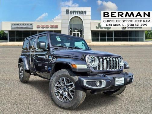 Granite Crystal Metallic Clearcoat 2025 Jeep Wrangler 4xe Sahara