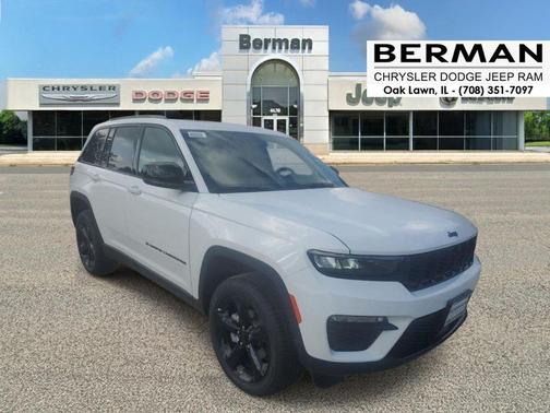 Bright White Clearcoat 2025 Jeep Grand Cherokee Limited