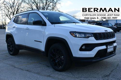 Bright White Clearcoat 2026 Jeep Compass Latitude