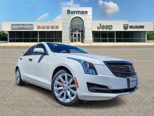 Crystal White Tricoat 2017 Cadillac ATS 2.0L Turbo