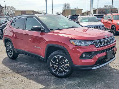 Redline Pearlcoat 2023 Jeep Compass Limited