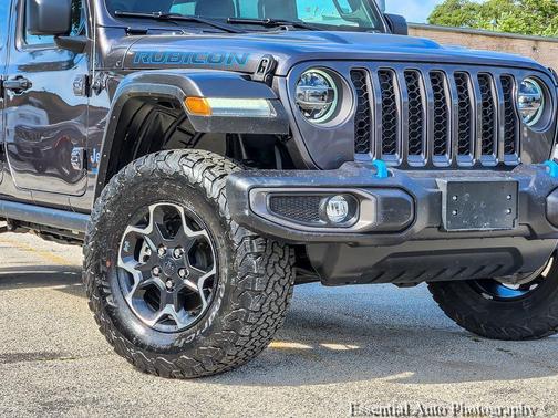 Granite Crystal Metallic Clearcoat 2021 Jeep Wrangler Unlimited 4xe Rubicon