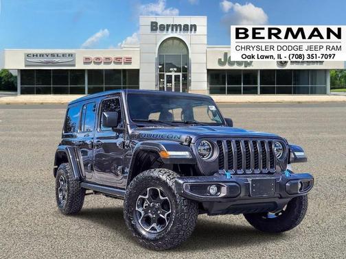Granite Crystal Metallic Clearcoat 2021 Jeep Wrangler Unlimited 4xe Rubicon