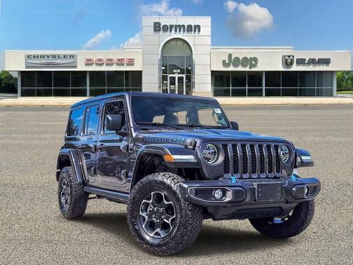 Granite Crystal Metallic Clearcoat 2021 Jeep Wrangler Unlimited 4xe Rubicon