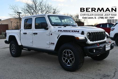Bright White Clearcoat 2026 Jeep Gladiator Rubicon