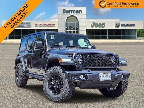 Granite Crystal Metallic Clearcoat 2025 Jeep Wrangler 4xe Willys