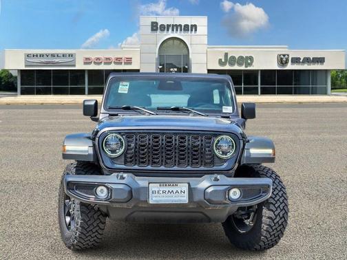 Granite Crystal Metallic Clearcoat 2025 Jeep Wrangler 4xe Willys