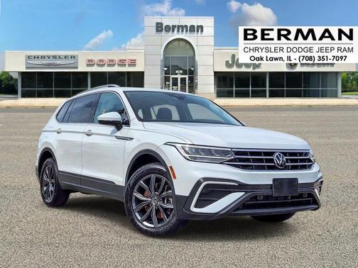 Opal White 2023 Volkswagen Tiguan 2.0T SE 4MOTION