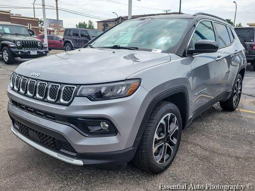 Gray 2024 Jeep Compass Limited