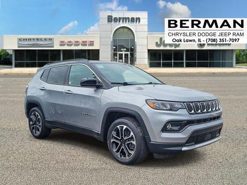 Gray 2024 Jeep Compass Limited