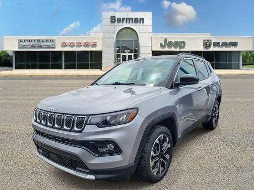 Gray 2024 Jeep Compass Limited