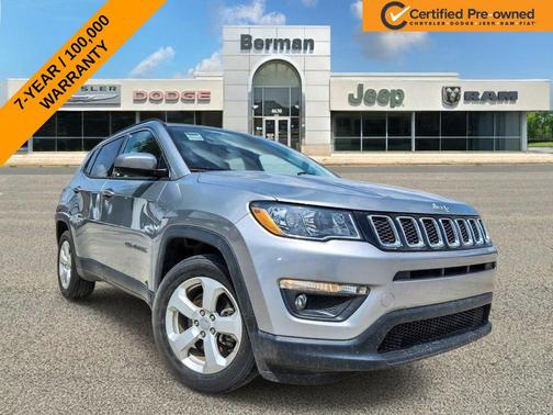 Billet Silver Metallic Clearcoat 2019 Jeep Compass Latitude