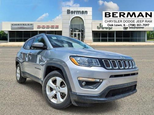 Billet Silver Metallic Clearcoat 2019 Jeep Compass Latitude
