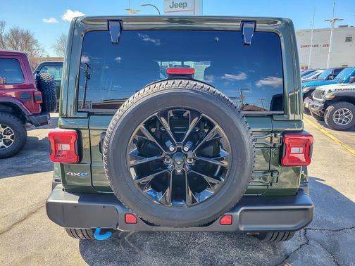 Sarge Green Clearcoat 2023 Jeep Wrangler 4xe Sahara