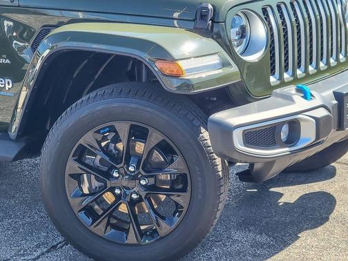 Sarge Green Clearcoat 2023 Jeep Wrangler 4xe Sahara