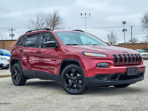 Deep Cherry Red Crystal Pearlcoat 2016 Jeep Cherokee Altitude