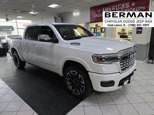 Ivory White Tri-Coat Pearlcoat 2026 RAM 1500 Limited