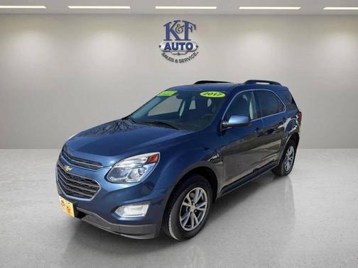 Blue 2017 Chevrolet Equinox 1LT