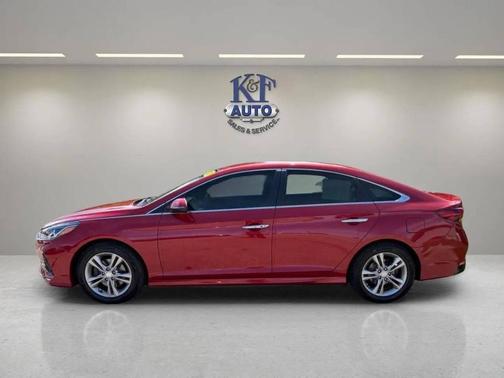Scarlet Red 2018 Hyundai SONATA SEL