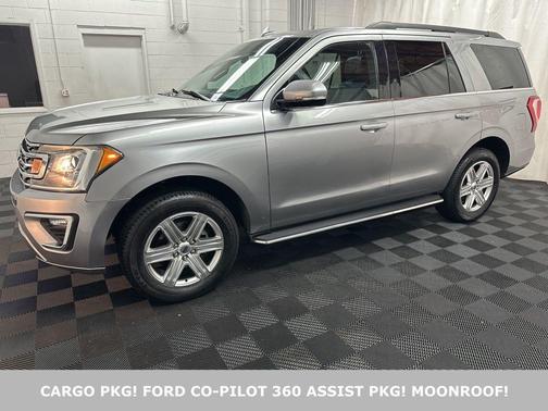 Iconic Silver Metallic 2021 Ford Expedition XLT