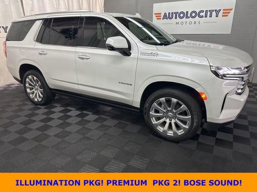 Iridescent Pearl Tricoat 2023 Chevrolet Tahoe 4WD High Country