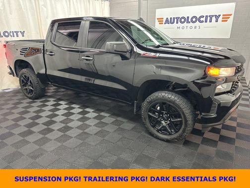 Black 2021 Chevrolet Silverado 1500 Custom Trail Boss